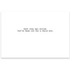  Relax You're Not Getting Old Greeting Card