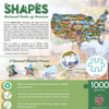  National Parks of America 1000 Piece Shaped Puzzle