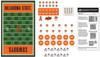 Oklahoma State Cowboys Checkers Board Game