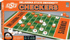  Oklahoma State Cowboys Checkers Board Game