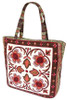 Tapestry Woven Canvas Tote Bag