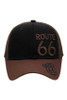  Brown Route 66 Structured Trucker Hat