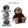  Wild Onez Recycled Bigfoot Boy Plush