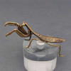 Brass Mantis Decor
