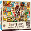 Vintage Powers - Coffee Lovers 1000 Piece Jigsaw Puzzle