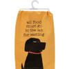 All Food To The Lab For Testing Kitchen Towel