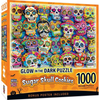 Glow in the Dark Sugar Skull Cookies 1000 Piece Puzzle