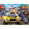 Cruisin Route 66 - Main Street Muscle 1000 Piece Puzzle