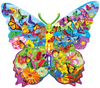 Butterfly Surprise 1000 Piece Shaped Puzzle