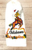  Oklahoma Cowboy Souvenir Towel