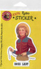  Boss Lady Retro Cowgirl Sticker