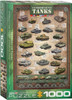 History of Tanks 1000 Piece Puzzle