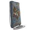  Mariposa Blue Butterfly Beaded Crossbody
