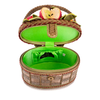 Apple Orchard Beaded Top Handle Purse