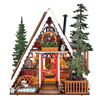 A-Frame Cabin DIY Miniature House Kit