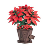 3D Wooden Poinsettia Puzzle