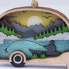  Chipmunk Glass Ornament Copy