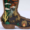  Cowboy Boot Magnetic Ornament