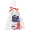  Vintage Snowmen Ornament Set of 3