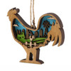 Rooster Magnetic Ornament