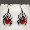 Gothic Spider Dangle Earrings
