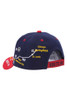  Route 66 Navy Blue and Red Road Map Cap