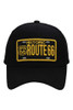  Historic Gold Route 66 License Plate Patch Cap