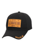 Route 66 Gold Monochromatic License Plate Baseball Cap