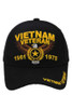 Vietnam Veteran Black Cap