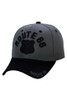  Route 66 Black and Grey Shield Arc Logo Cap