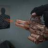 Rotating Barrel Machine Gun 3D Wooden Puzzle
