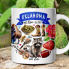 Oklahoma 46th State Nut House Mug