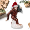  Holiday Bigfoot Glass Ornament