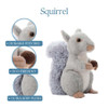  Wild Onez Grey Squirrel Plush