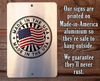 Keep The Dumb To A Minimum Metal Sign