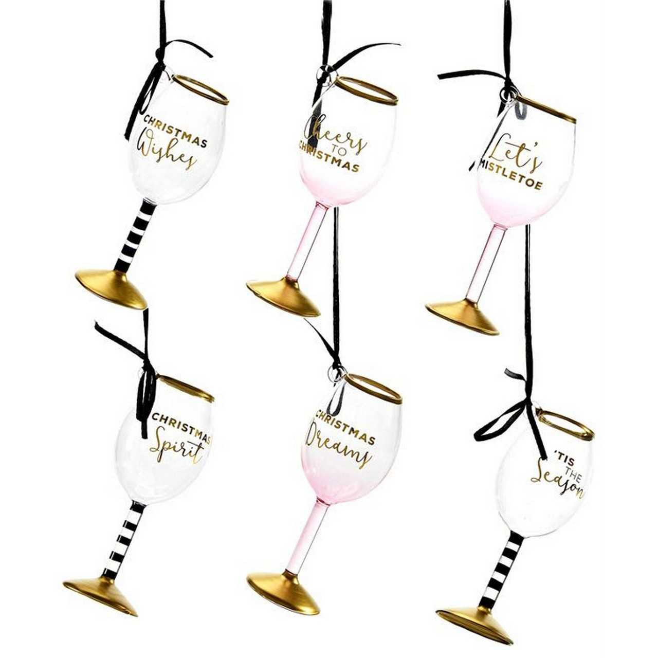 Wine Glass Ornament