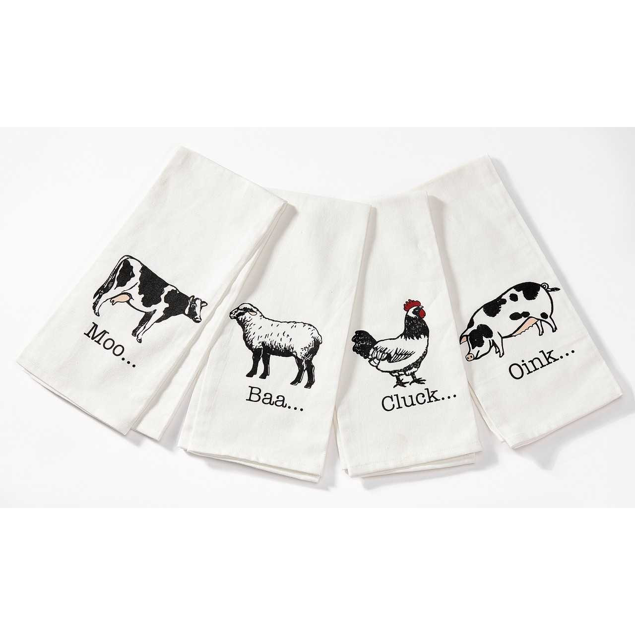 Hen Decorative Kitchen Towels made in Brazil