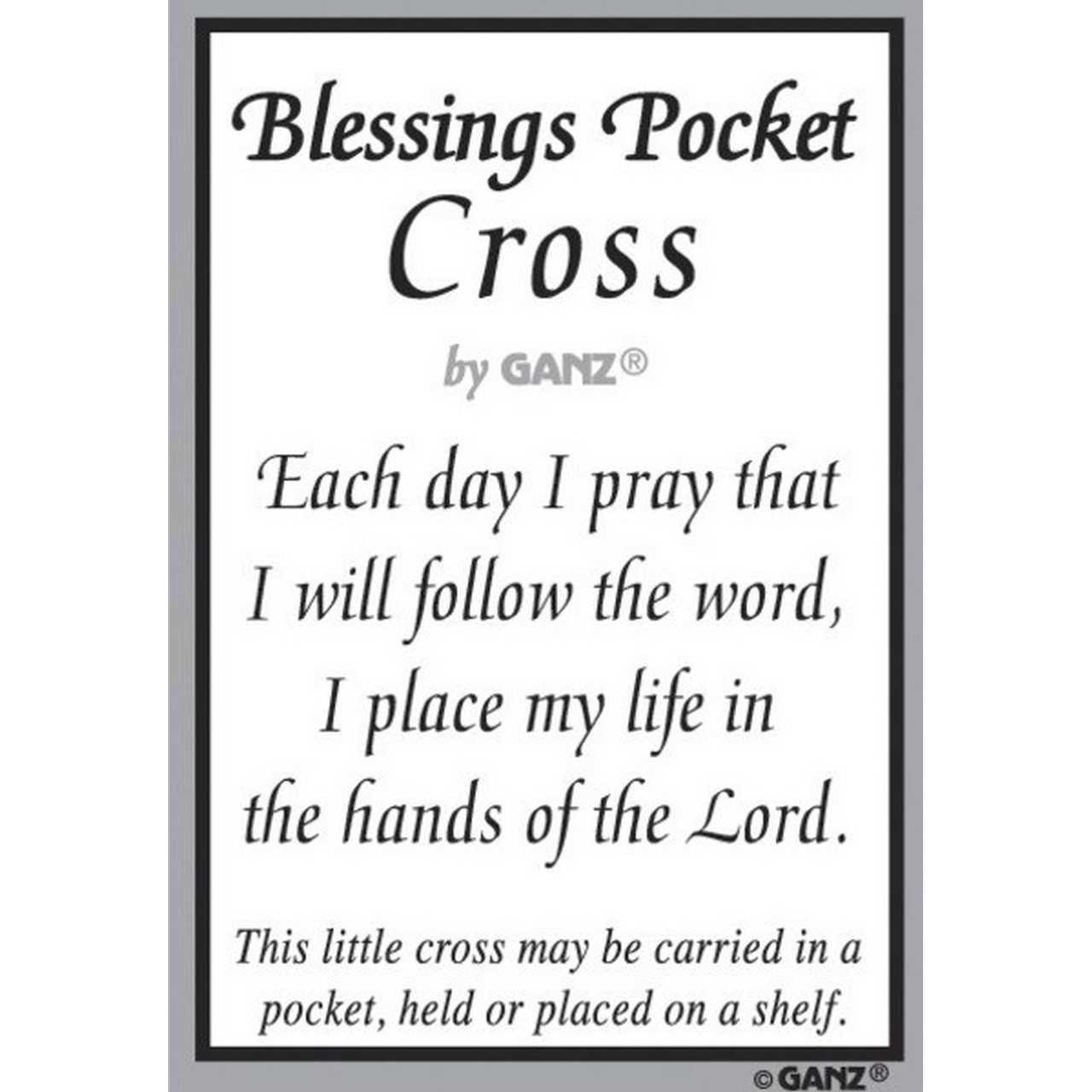 Blessings Pocket Crosses
