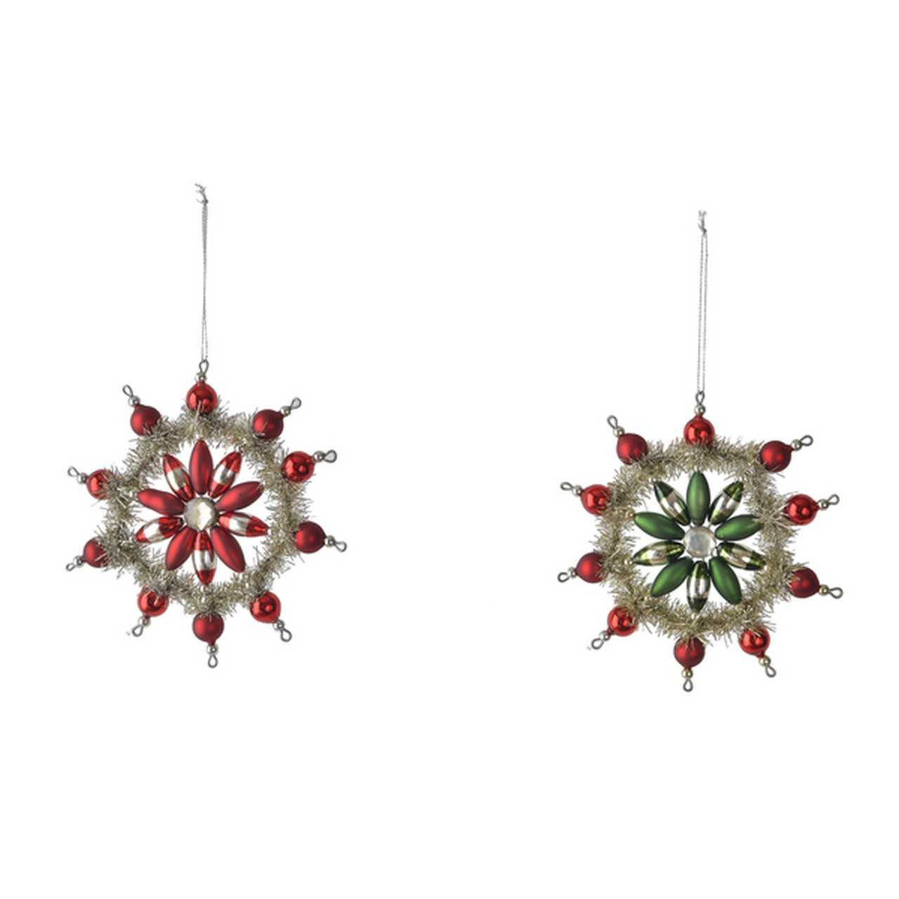 Snowflake Wreath Ornament - Thumbnail 2
