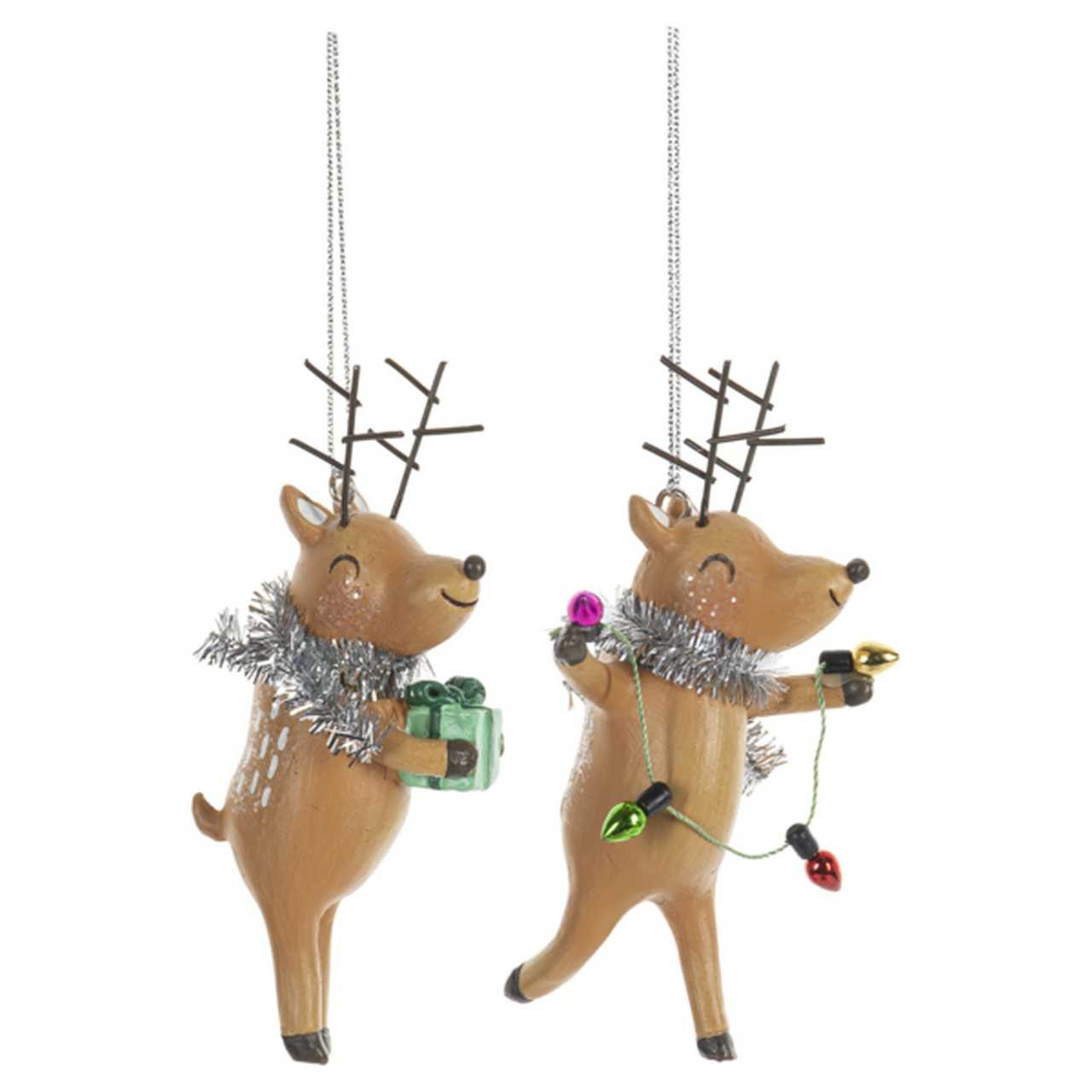 Dazzling Reindeer Ornament