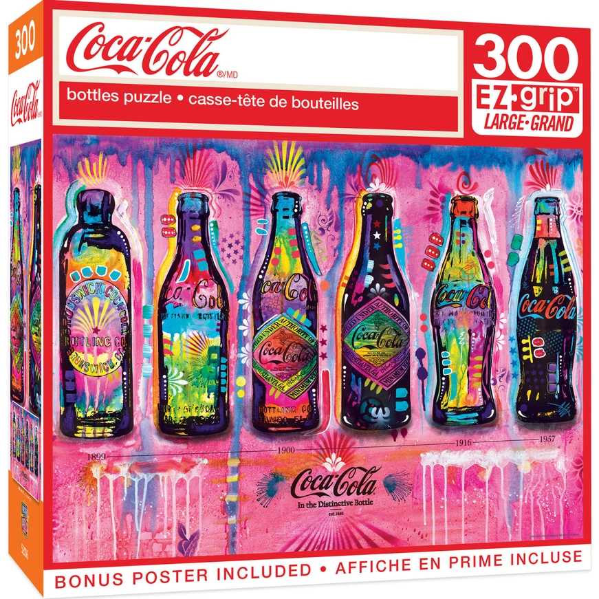 Coca-Cola - Bottles 300pc EzGrip Puzzle - The Nut House