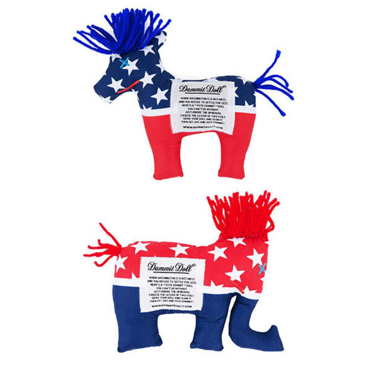 Political Party Dammit Doll Exclusive at the Nut House