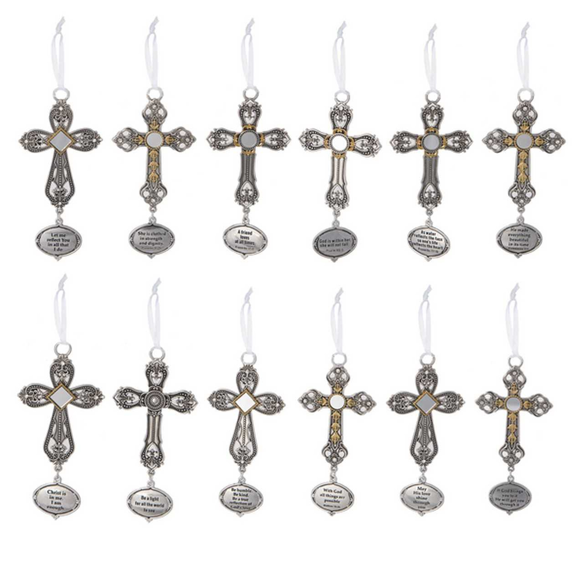 Nail cross charm exclusive only at the nut house
