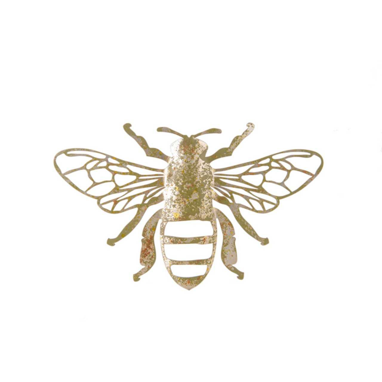 Metal Bee Wall Decor Set at The Nut House