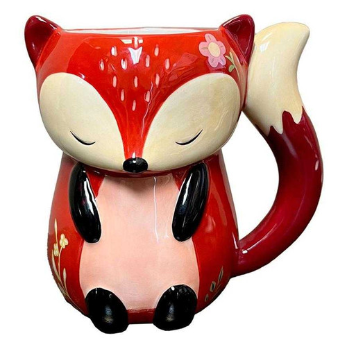 Sweetie Fox Ceramic Coffee Mug 12 oz The Nut House