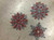 Sullivan's Red and Gray Laser Cut Snowflake Sullivan's Red and Gray Laser Cut Snowflake