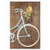 Ganz Bicycle with Wild Flowers Wall Plaque