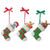 Burton & Burton Stocking Dog Ornament