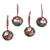Giftcraft Metal Round Bell Ornament Giftcraft Metal Round Bell Ornament