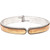 Rain Jewelry Collection Gold Deckle Edge Hinge Cuff Bracelet